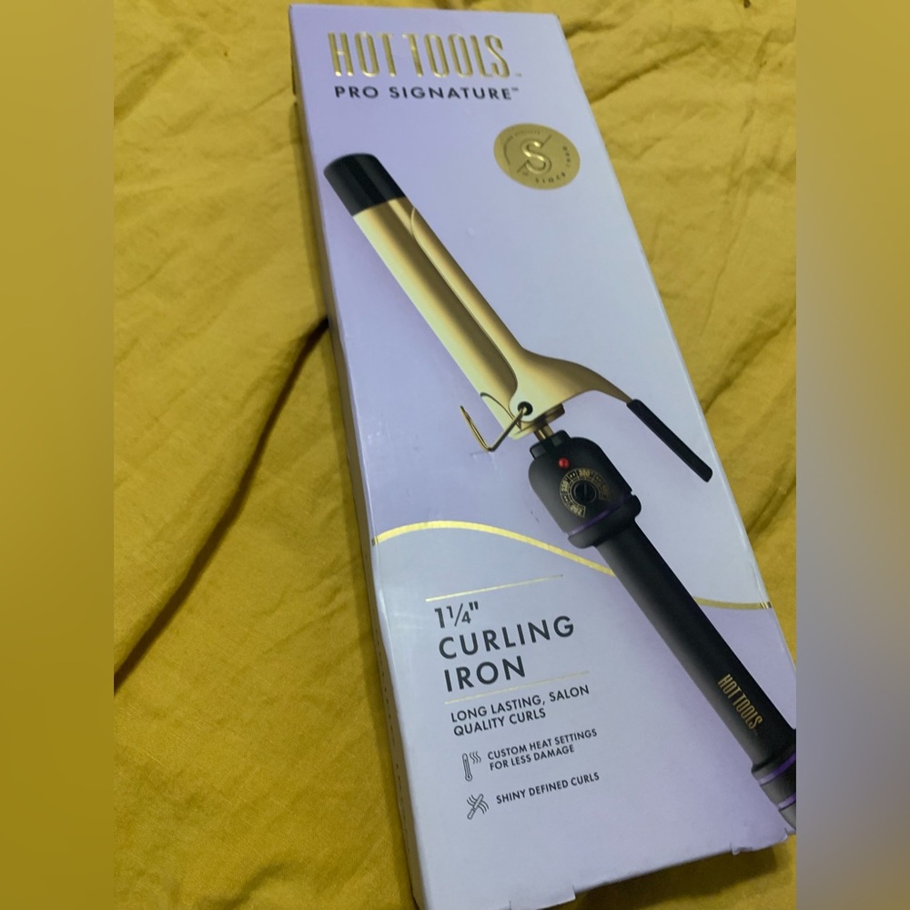 1 1/4 inch hot iron curling iron